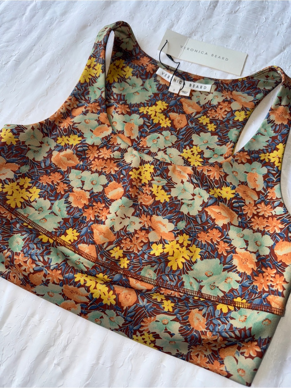 Veronica Beard $158 Malea Sport Bra - Picture 2 of 6